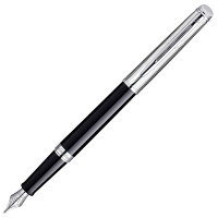 Ручка WATERMAN S0921090 Waterman Hemisphere - Deluxe Black CT, перьевая ручка, F (№ 311)