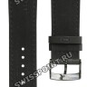 Черный кожаный ремешок Tissot T600038325, телёнок, 22/20, перфорация, чёрная пряжка, для часов Tissot T-Sport V8 T106.417.36.051.00
