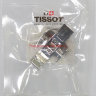 Стальной раскладной замок Tissot T640027202, 20 мм, для кожаного ремешка часов Tissot
