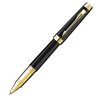 Ручка PARKER S0887830 Premier - Deep Black Lacquer GT, ручка-роллер, F, BL (№ 120)