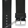Черный кожаный ремешок Tissot T600039705, телёнок, 21/20, стальная пряжка, для часов Tissot Everytime T109.610