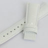 Белый кожаный ремешок Certina C610017805, перламутр, 17/14 M, без замка, для часов Certina DS Podium C025.217