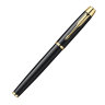Ручка PARKER S0856360 Ручка-роллер Parker IM Metal, T221, цвет: Black GT, стержень: Fblack (№ 104)
