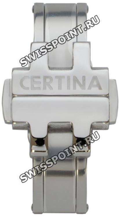 Стальной замок браслета Certina C631016605 для часов Certina DS First C014.407