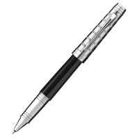 Ручка PARKER S0887910 Premier - Custom Tartan ST, ручка-роллер, F, BL (№ 125)
