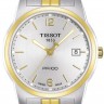 Стальной замок браслета Tissot T631029575, двухцветный, сталь/желтый, для часов Tissot PR100 T049.407, T049.410, T049.417