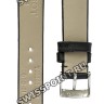 Черный сатиновый ремешок Tissot T603026947, 15/14, стальная пряжка, для часов Tissot Generosi-T T007.309, T007309