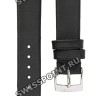 Черный сатиновый ремешок Tissot T603026947, 15/14, стальная пряжка, для часов Tissot Generosi-T T007.309, T007309