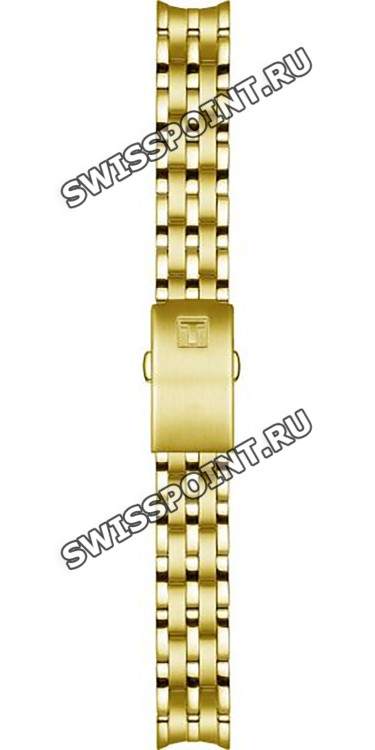 Желтый стальной браслет Tissot T605029058 для часов Tissot Classic Dream T033.210