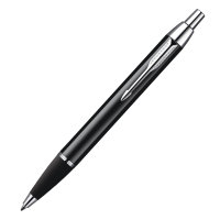Ручка PARKER S0856430 Шариковая ручка Parker IM Metal, K221, цвет: Black CT, стержень: Mblue (№ 109)