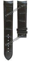 Черный кожаный ремешок Tissot T610028558, удлиненный, 22/20 XL, теленок, без замка, для часов Tissot Couturier T035.407, T035.410, T035.428, T035.446