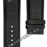 Черный кожаный ремешок Tissot T610028592, теленок, имитация крокодила, без замка, 24/22 мм, для часов Tissot Couturier T035.614, T035.627