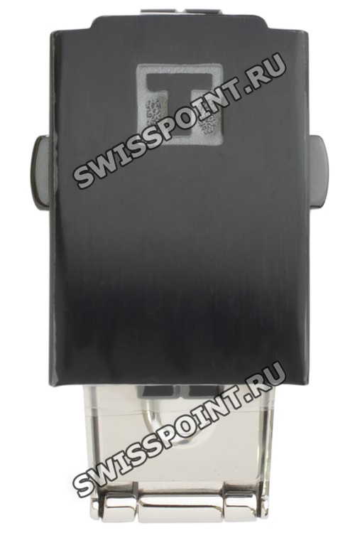 Черный стальной замок браслета Tissot T631029577 для часов Tissot PR100 T049.410.33.057.00