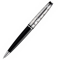 Ручка WATERMAN S0952360 Waterman Expert - Deluxe Black CT, шариковая ручка, M (№ 341)