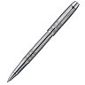 Ручка PARKER S0908650 Ручка-роллер Parker IM Premium, T222, цвет: Shiny Chrome, стержень: Fblack, (гравировка 