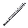 Ручка PARKER S0908650 Ручка-роллер Parker IM Premium, T222, цвет: Shiny Chrome, стержень: Fblack, (гравировка 