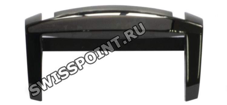 Черное стальное конечное звено Tissot T660029716 для резинового ремешка, для часов Tissot T-Race T048.417, T048.427