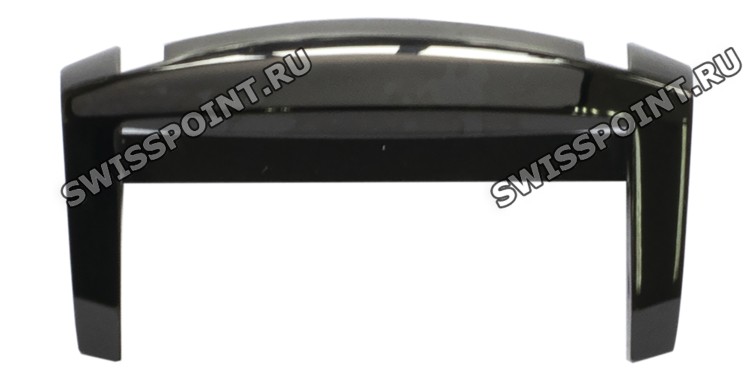Черное стальное конечное звено Tissot T660031109 для крепления резинового ремешка к корпусу часов Tissot T-Race T048.427