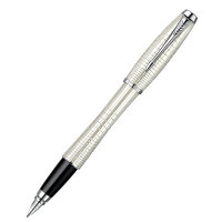 Ручка PARKER S0911430 Перьевая ручка Parker Urban Premium F204, цвет: Pearl Metal Chiselled, перо: F (№ 146)