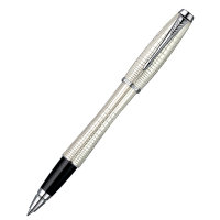 Ручка PARKER S0911440 Ручка-роллер Parker Urban Premium T204, цвет:Pearl Metal Chiselled, стержень: Fblack (№ 147)