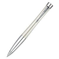 Ручка PARKER S0911450 Шариковая ручка Parker Urban Premium K204, цвет: Pearl Metal Chiselled , стержень: Mblue (№ 148)