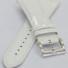 Белый кожаный ремешок Tissot T600035077, теленок, 23/18, с вырезом, перламутровый, стальная пряжка, для часов Tissot T2 T090.310, T090310A
