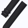 Черный кожаный ремешок Certina C610016427, теленок, имитация карбона, 21/20, без замка, для часов Certina DS Podium C001.617, C001.639