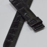 Черный кожаный ремешок Certina C610016532, теленок, имитация крокодила, 17/16, без замка, для часов Certina DS First C014.217, C014.235