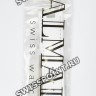 Белый кожаный ремешок Balmain B1730721, 20/18, с вырезом 6 мм, без замка для часов Balmain Eria 5611, 5615