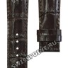 Коричневый кожаный ремешок Tissot T610031412, теленок, 21/18, без замка, для часов Tissot T-Classic Carson T068.427, T068427
