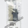 Черный сатиновый ремешок Balmain B1730795, 14/12, с вырезом 4 мм, без замка, для часов Balmain 3431, 3435, 3439