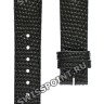 Черный кожаный ремешок Balmain B1730805, 16/14, имитация ящерицы, с вырезом, без замка для часов Balmain 3271, 3275, 3276
