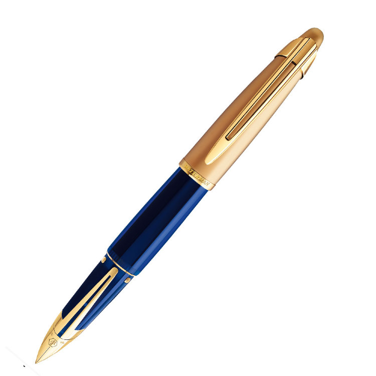 Ручка WATERMAN S0102060 Edson - Sapphire Blue, перьевая ручка, F (№ 213)