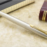Ручка PARKER S0705510 Шариковая ручка Parker Jotter Steel K691, цвет: St. Steel GT, стержень: Mblue (№ 48)