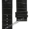 Черный кожаный ремешок Tissot T610030952, теленок, 24/22, без замка, для часов Tissot TXL T061.717, T061717