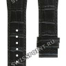 Черный кожаный ремешок Tissot T610014558, удлиненный, 24/18 XL, теленок, имитация крокодила, без замка, для часов Tissot TXL, TXS Chrono L864/964, L874/974, L875/975