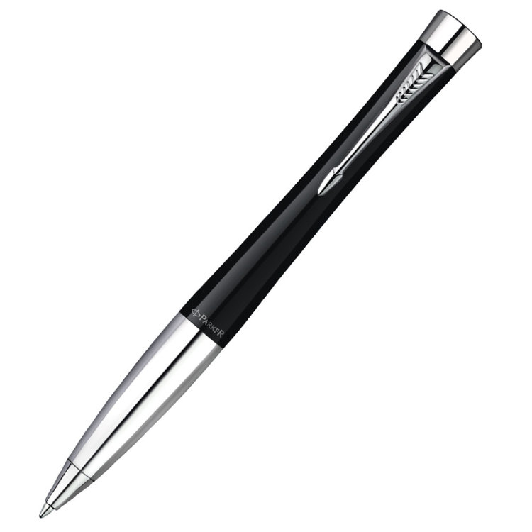 Ручка PARKER S0767130 Шариковая ручка Parker Urban K200, цвет: London Cab Black CT, стержень: Mblue (№ 60)