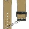 Черный кожаный ремешок Tissot T610014557, 24/18 мм, теленок, имитация крокодила, без замка, для часов Tissot TXL, TXS Chrono L864/964, L874/974, L875/975