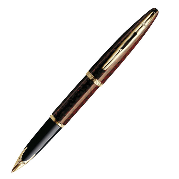 Ручка WATERMAN S0700860 Carene - Marine Amber GT, перьевая ручка, F (№ 250)