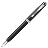 Ручка PARKER S0818140 Шариковая ручка Parker Sonnet K529, цвет: MattBlack СT, стержень: Mblack (№ 85)