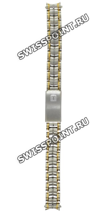 Двухцветный браслет Tissot T605013729, сталь/желтый, для часов Tissot Automatics Seastar 2 A630/730