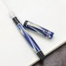 Ручка PARKER S0792770 Duofold F101 Centennial, True Blue PT (Перо M), перьевая ручка (№ 290) (Лимитированная коллекция)