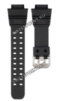 Черный полимерный ремешок Casio 10528993, стальная пряжка, для часов Casio G-Shock GX-56BB-1E