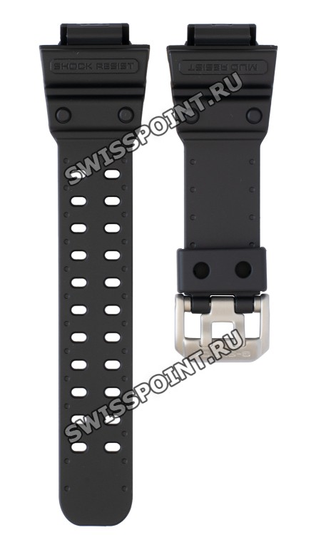 Черный полимерный ремешок Casio 10528993, стальная пряжка, для часов Casio G-Shock GX-56BB-1E