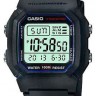 Черный полимерный ремешок Casio 10268612 для часов Casio W-800H-1A, W-800H-1B, W-800HG-9A, W-800HM-2A, W-800HM-3A, W-800HM-7A
