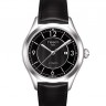 Черный кожаный ремешок Tissot T600029141, теленок, 16/14, стальная пряжка, для часов Tissot T-One T038.207