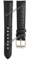 Черный кожаный ремешок Tissot T600029141, теленок, 16/14, стальная пряжка, для часов Tissot T-One T038.207