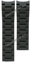 Черный каучуковый ремешок Certina C610015123, без замка, для часов Certina DS Action C013.407, C013.417