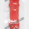 Красный каучуковый ремешок Tissot T603044329, 23/22, титановая пряжка, для часов Tissot T121.420.47.051.01 T-Touch Connect Solar