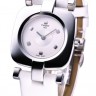 Белый кожаный ремешок Tissot T610029053, телёнок, с вырезом, 18/16, без замка, для часов Tissot Odaci-T T020.309